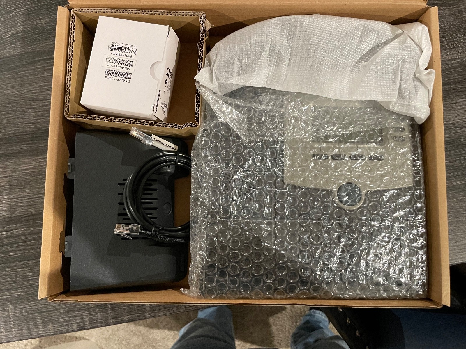 Cisco SPA 504G 4-Line, 2-Port Switch PoE IP Phone