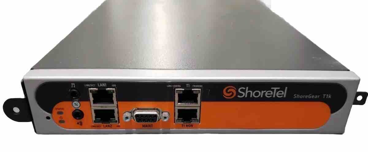 ShoreTel ShoreGear 220T1 Voice Switch SG-T1k 600-1069-10 w/ Power Adapter