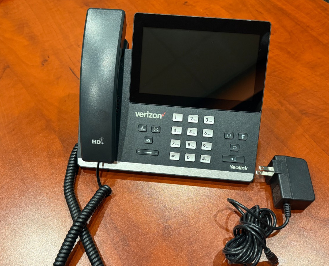Verizon Yealink One Talk T67LTE 4G Desk Phone + Power Cord
